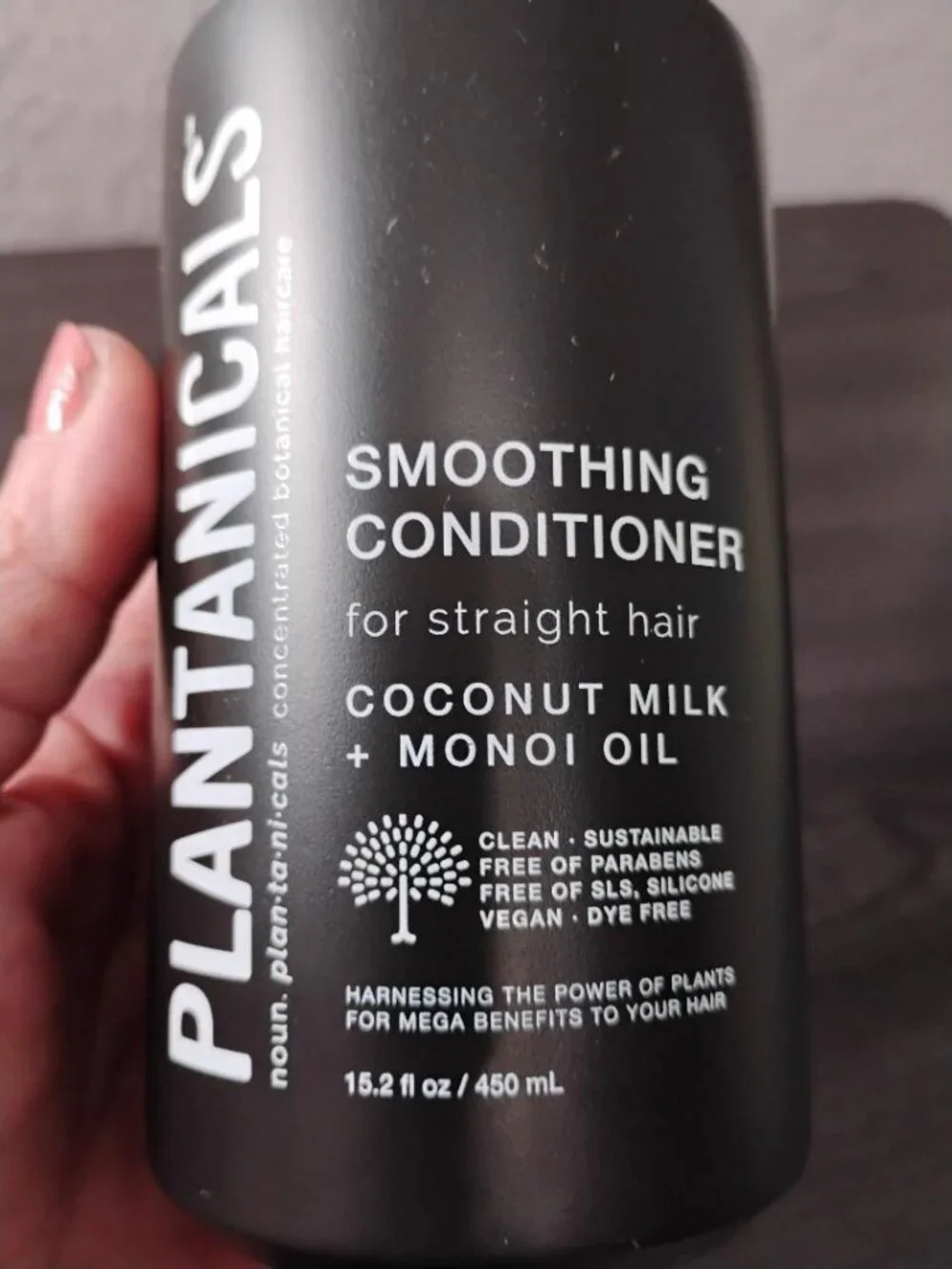 PLANTANICALS Smoothing Conditioner For Straight Hair Coconut Milk & Monoi Oil
